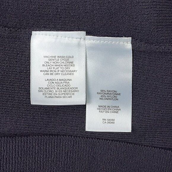 JONES NEW YORK Navy Blue NWOT Knit Tank | Size S - Picture 6 of 6
